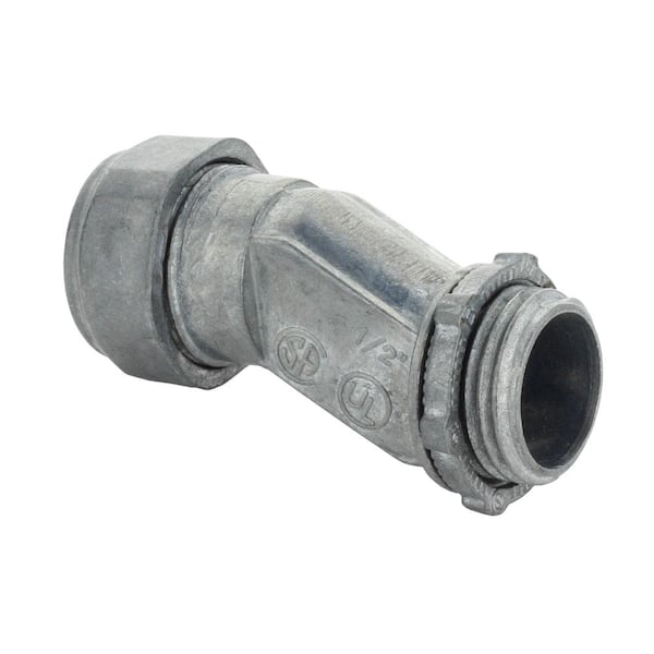 Commercial Electric 1/2 in. Electrical Metallic Tubing (EMT) Offset Compression Connector