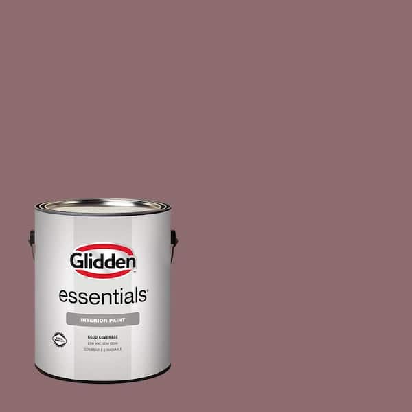 Glidden Essentials 1 gal. PPG1048-6 Chocolate Sparkle Flat/Matte