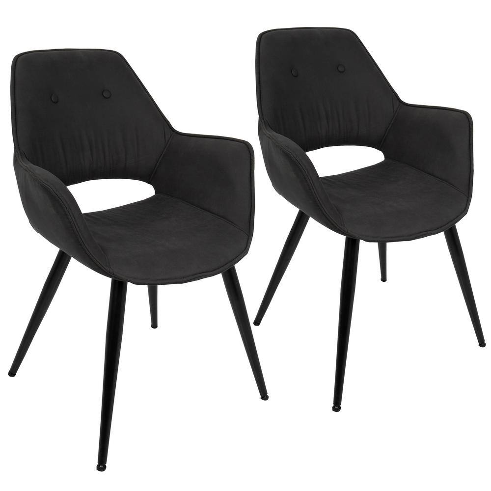 target black accent chair