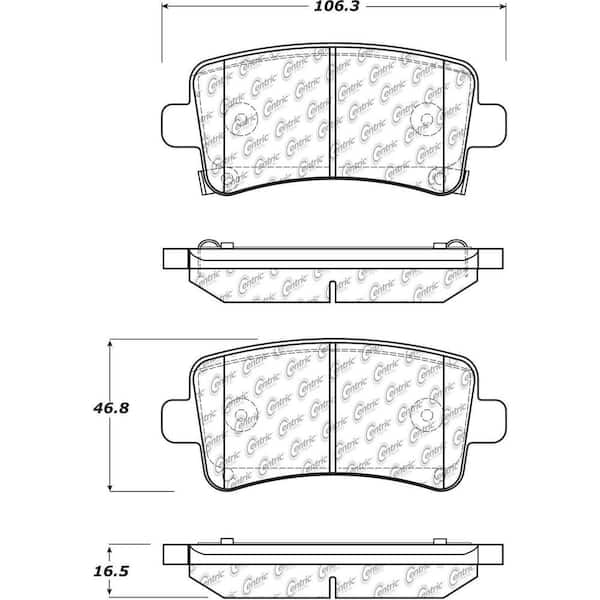 Centric Parts Disc Brake Pad Set