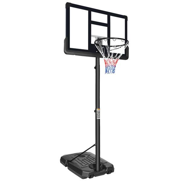 Sudzendf 6.6 ft. to 10 ft. Portable Basketball Hoop Backboard System ...