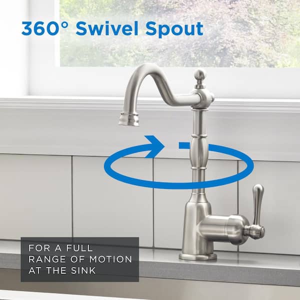Gerber Opulence Single Handle Deck Mount Standard Kitchen Faucet