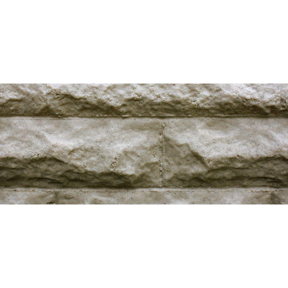 Sandstone 2-Foot Stone Landscape Border Wall