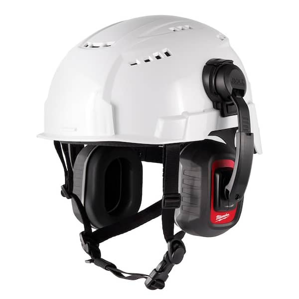 BOLT HP Cap Mounted Ear Muffs with (5) GRY Front Brim w/ BLT-TY1-CLS E
