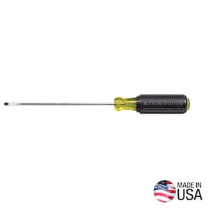 3/32 in. Cabinet Tip Miniature Flat Head Screwdriver with 4 in. Round Shank