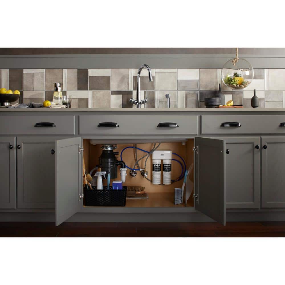 Kohler Aquifer Double Cartridge Under-Sink Water Filtration System