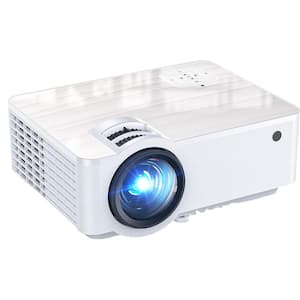 1920 x 1080 Full HD Bluetooth Mini Portable Projector with 9500 Lumens &Compatible VGA,HDMI,USB,SD,Laptop,Fire Stick,PS5