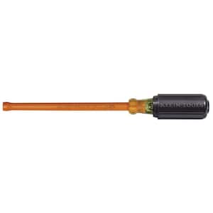 3/16 in. Insulated Nut Driver with 6 in. Hollow Shaft- Cushion Grip Handle