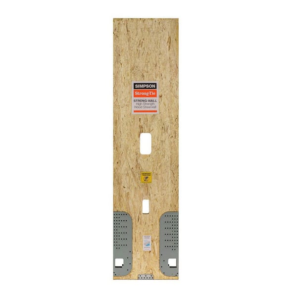 Simpson Strong-Tie 24 in. x 120 in. Strong-Wall High-Strength Wood Shearwall