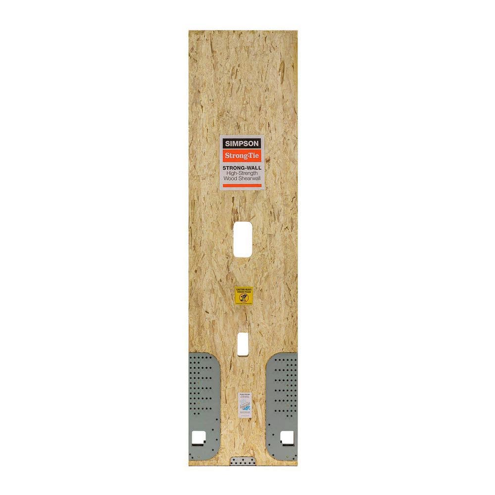 Simpson StrongTie 24 in. x 108 in. StrongWall HighStrength Wood