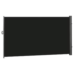 118 in. Side Awning, Retractable Privacy Screen