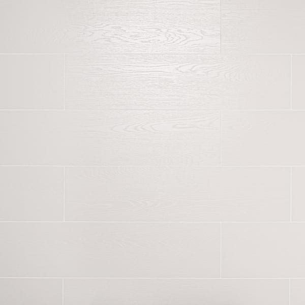 Mangrove Blanco 8 in. x 36 in. 10mm Matte Porcelain Floor and Wall Tile (7-piece 14.63 sq. ft. / box)