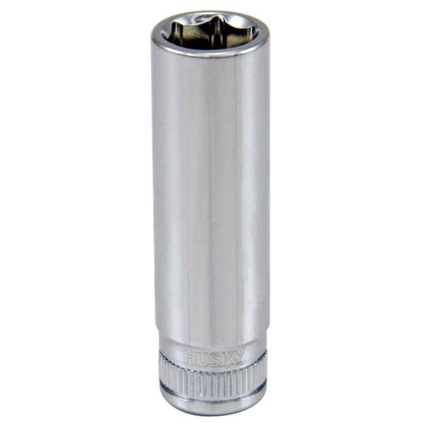 thumbnail image 2 of Husky 1/2-Inch Drive Deep Impact Socket, 3/4" SAE, Single Piece, Strong & Durable 2 of 3