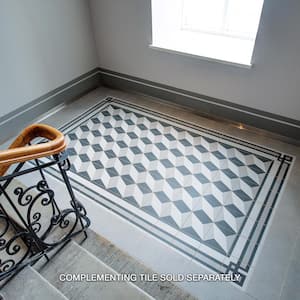 Twenties Grey 7-3/4 in. x 7-3/4 in. Ceramic Floor and Wall Tile (0.42 sq. ft./Each)
