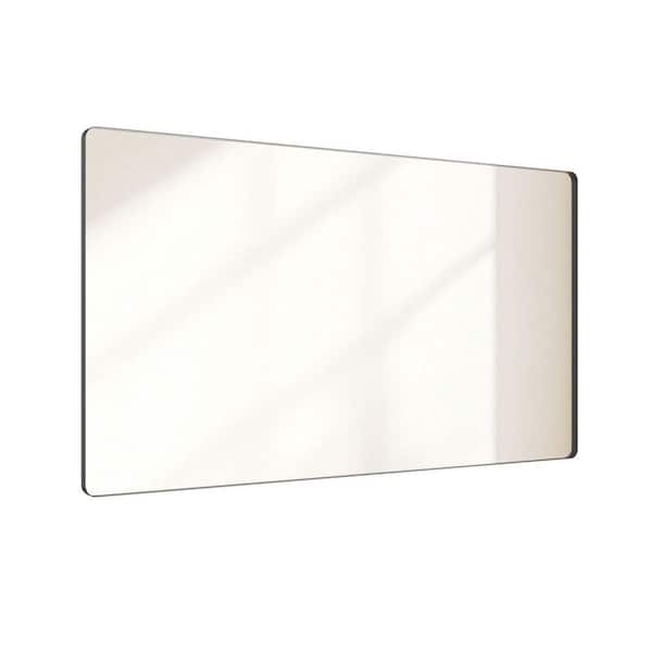 Rizitoc 72 in. W x 40 in. H Rounded Rectangle Framed Wall Bathroom