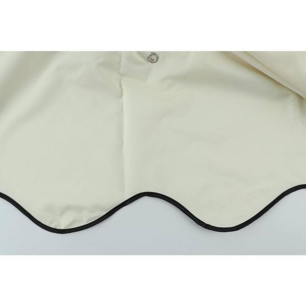 Beige 10 x 10 ft. Outdoor Patio Gazebo Replacement Canopy, Water