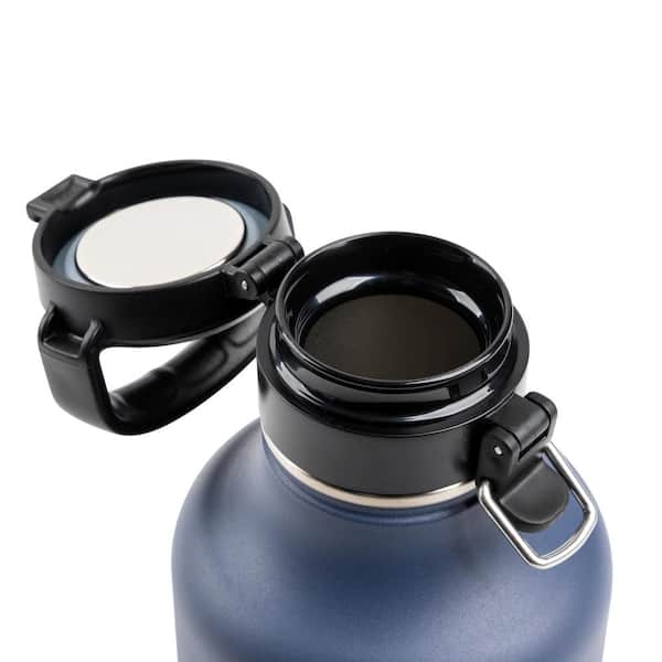Eddie Bauer® Peak Vacuum-Insulated Water Bottle 32-Oz. & 3-Lid Set