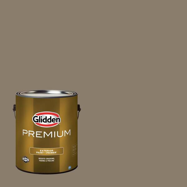 Glidden Premium 1 gal. Patches PPG1024-6 Flat Exterior Latex Paint