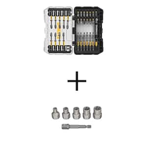 MAX IMPACT Screwdriving Set (30-Piece) with MAX IMPACT Extractor Set (5-Piece)