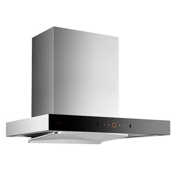 Perimeter 30 in. 1200 CFM Ducted Wall Mount Range Hood in Stainless Steel with Capture Shield and Mobile Control