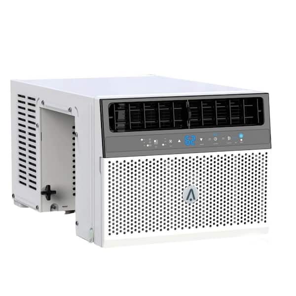 8000 BTU (DOE) U-Shaped Window Air Conditioner, Cools 450 sq.ft. with WiFi, Voice Control,Energy-Saving,6 Modes in White