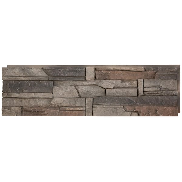 42 in. W x 42 in. L Kenai Faux Stone Panel Siding