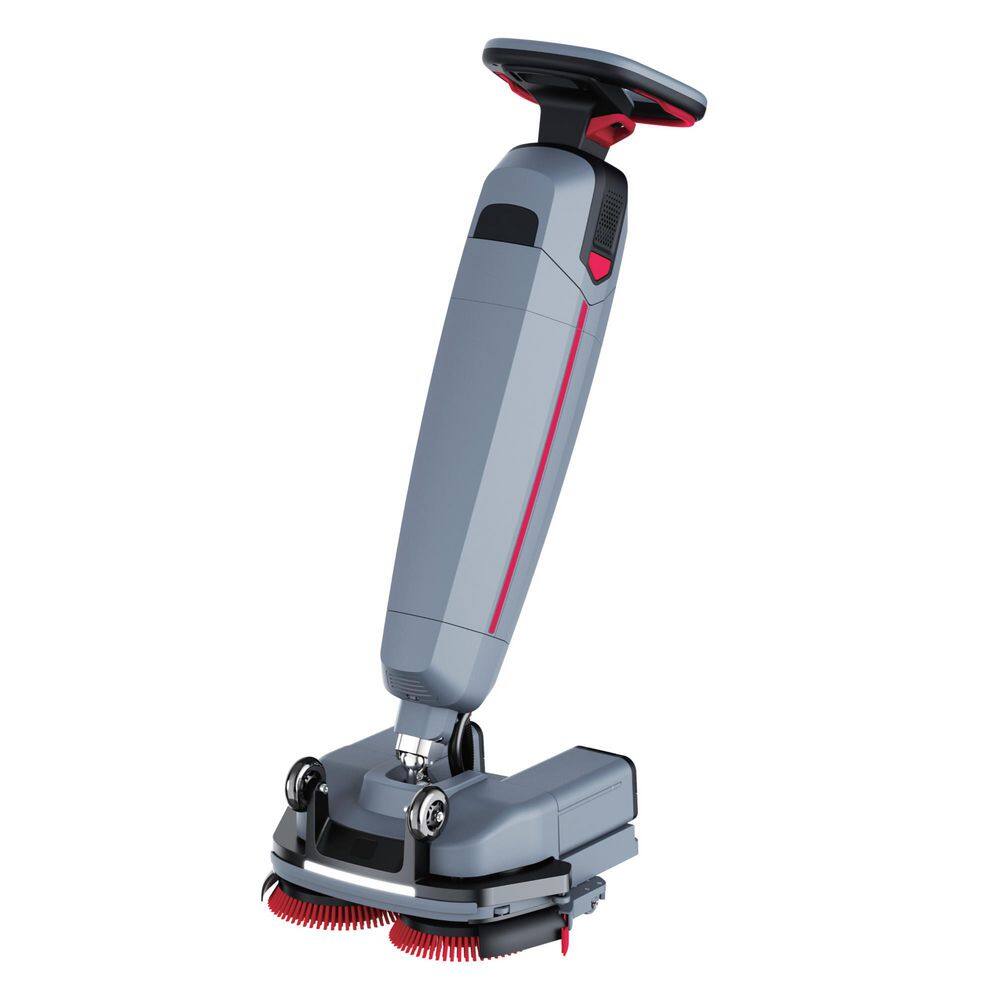 16 in. Commercial Cordless Battery Powered Automatic Floor Cleaner Sweeping Scrubber with Dual Power Mop Brushes price history on PriceWatchPro