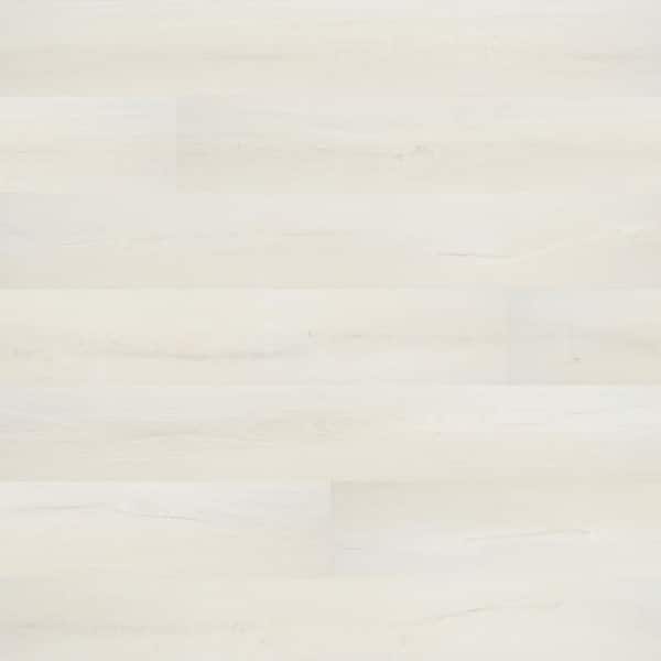 Silverbow 20 MIL x 7 in. x 48 in. White-Gray Wood Look Cick Lock Waterproof Vinyl Plank Flooring (21.42 sq. ft./Case)