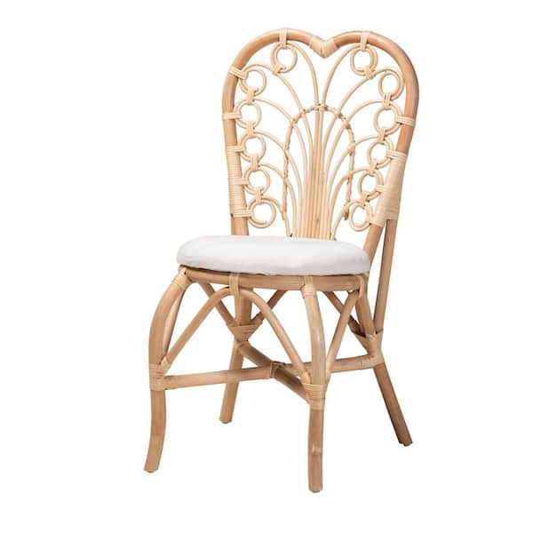 bali & pari Jerica Natural Rattan Dining Chair