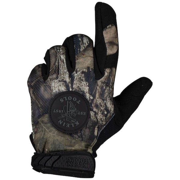Klein Tools Large Journeyman Camouflage Work Gloves 40209 - The