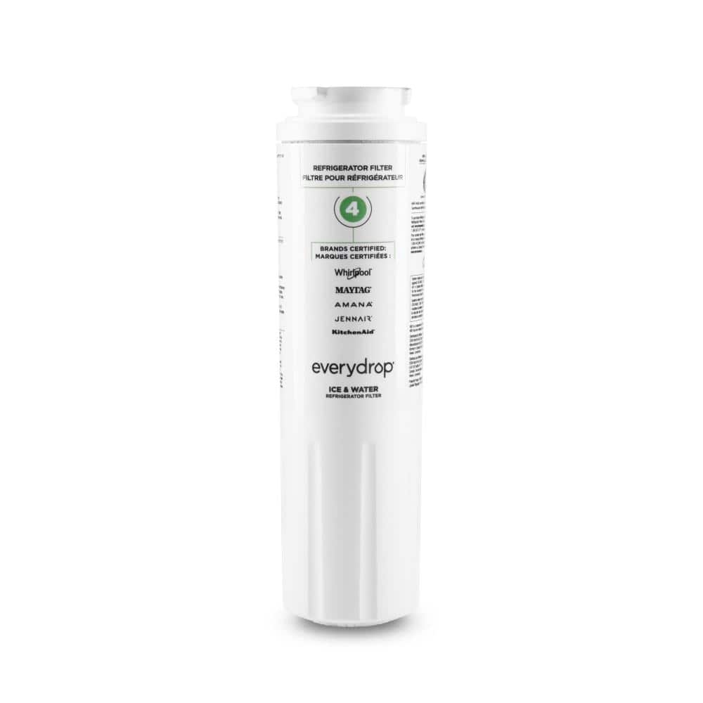Whirlpool Ice and Water Refrigerator Filter 4, Single-Pack