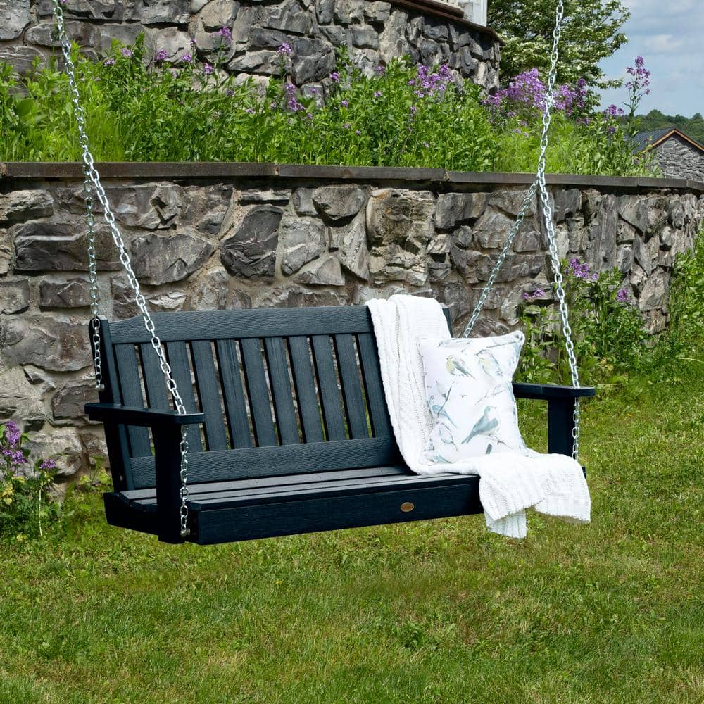 Lehigh 4 ft. Federal Blue Recycled Plastic Porch Swing price history on PriceWatchPro