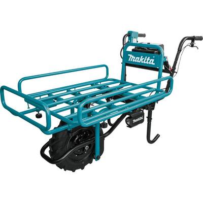 18-Volt X2  LXT Lithium-Ion Brushless Cordless Power-Assisted Flat Dolly (Tool-Only) with Flatbed Pipe Frame