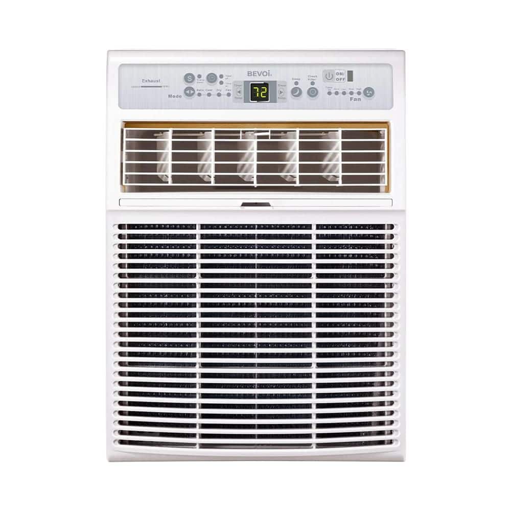 10,000 BTU 115-Volts Window/Casement Air Conditioner and Remote in Gray