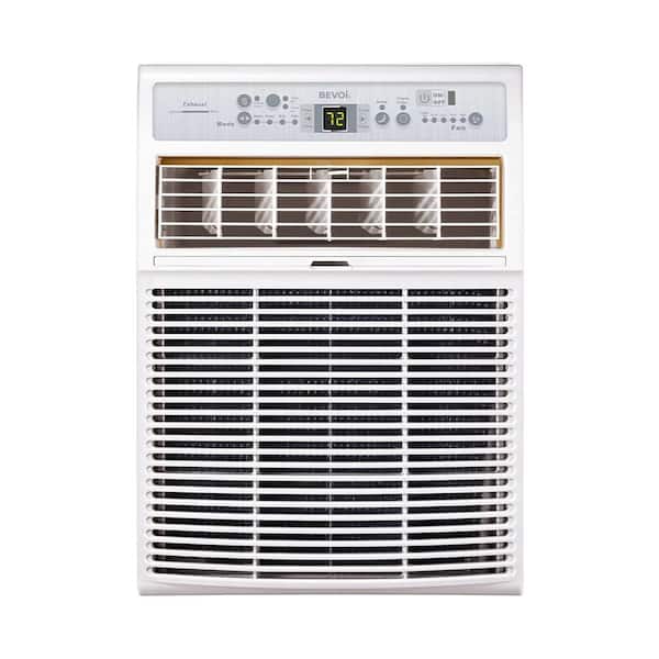 10,000 BTU 115-Volts Window/Casement Air Conditioner and Remote in Gray