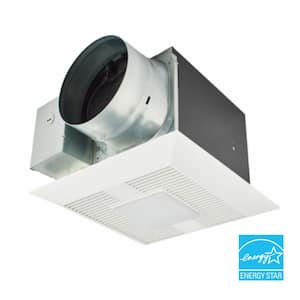 WhisperGreen Select Pick-A-Flow 50/80 or 110 CFM Bathroom Exhaust Fan LED Flex-ZFast bracket 4 or 6in. Duct Adapter