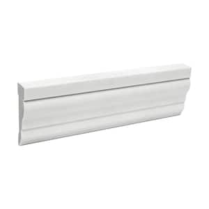 WM 361 2-1/2 in. x 11/16 in. x 6 in. Long Recycled Polystyrene Casing Moulding Sample