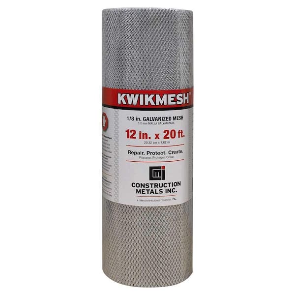 Gibraltar Building Products 12 in. x 20 ft. Kwikmesh Utility Screen Roll