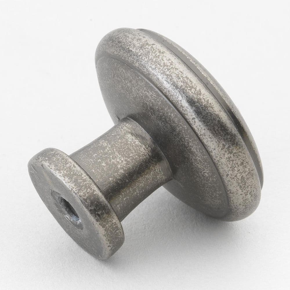 Weathered Nickel Round Cabinet Knob Multipack
