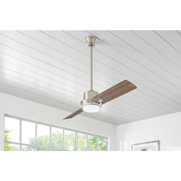 Radley 60 in. LED Brushed Nickel Ceiling Fan with Light