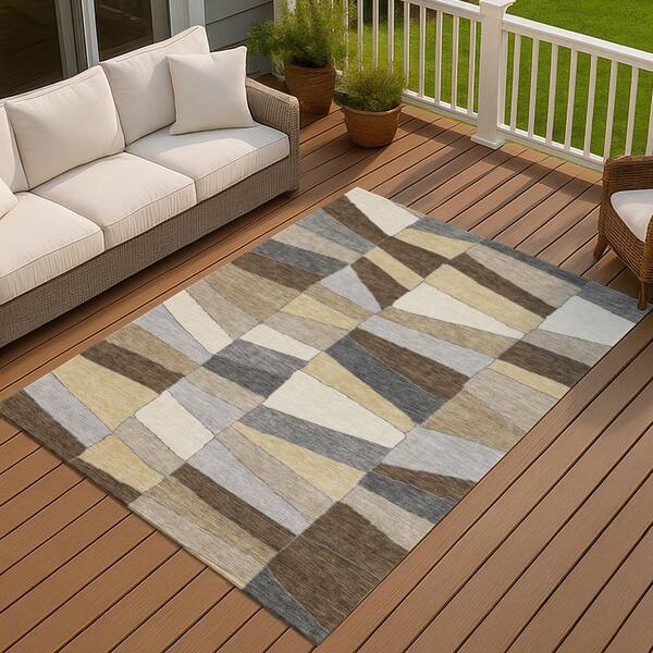 Addison Rugs Chantille Machine Washable Indoor/Outdoor Abstract
