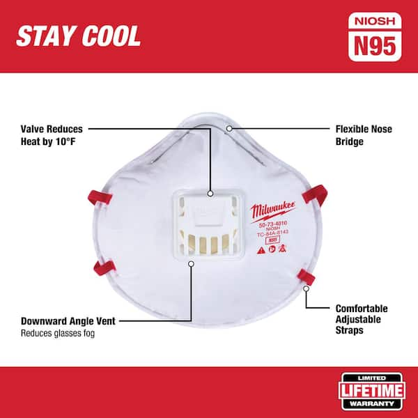 N95 Professional Multi-Purpose Valved Respirator