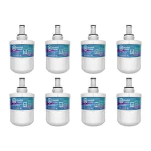 8 Compatible Refrigerator Water Filters Fits Samsung (Value Pack)