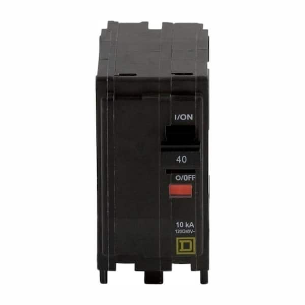 QO 40 Amp 2-Pole Circuit Breaker (3-Pack)