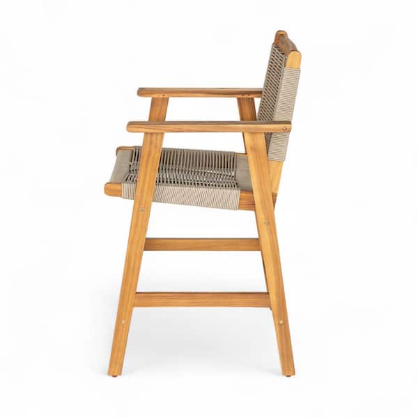 CHRISTOPHER KNIGHT HOME Iris Patio Teak Finish Acacia Wood and