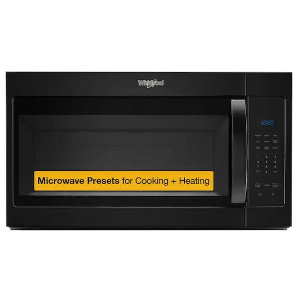 Whirlpool 1.7 cu. ft. Over the Range Microwave in Black