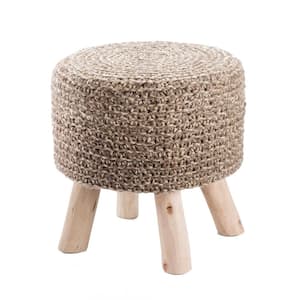 Westward Solid Taupe Stool