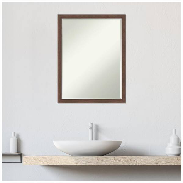 Amanti Art Florence Medium Brown 19.75 in. x 25.75 in. Petite 