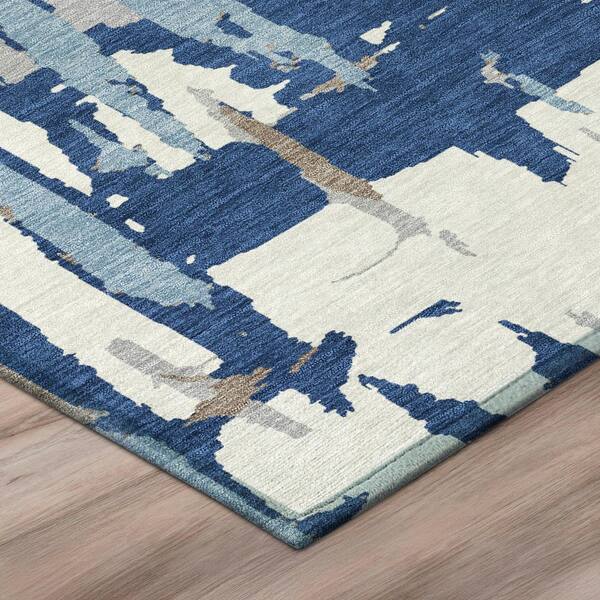 Chantille Machine Washable Indoor/Outdoor Abstract ACN2989 Baltic 10 ft. x 14 ft. Area Rug