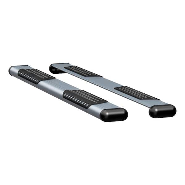O-Mega II 72-Inch Silver Aluminum Side Steps, Select Chevrolet Colorado, GMC Canyon